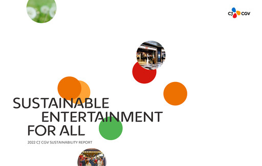 Thumbnail CJ CGV Co., Ltd. Sustainability Report 2022