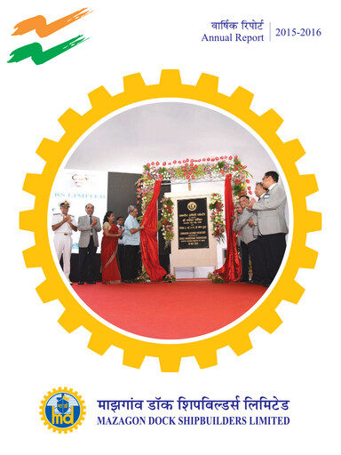 Vorschaubild Mazagon Dock Shipbuilders Limited Jahresbericht 2015-2016