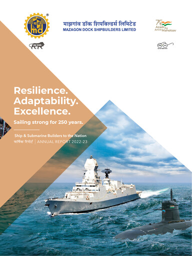 Vorschaubild Mazagon Dock Shipbuilders Limited Jahresbericht 2022-2023