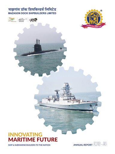 Vorschaubild Mazagon Dock Shipbuilders Limited Jahresbericht 2023-2024