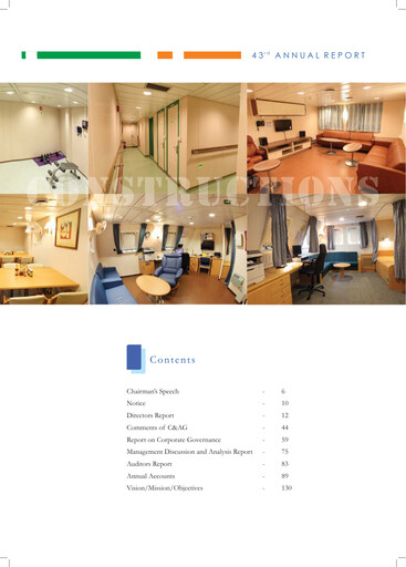 Thumbnail Cochin Shipyard Limited Annual Report 2014-2015