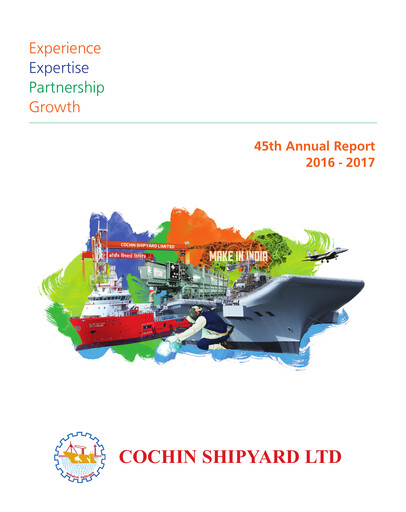 Thumbnail Cochin Shipyard Limited Annual Report 2016-2017