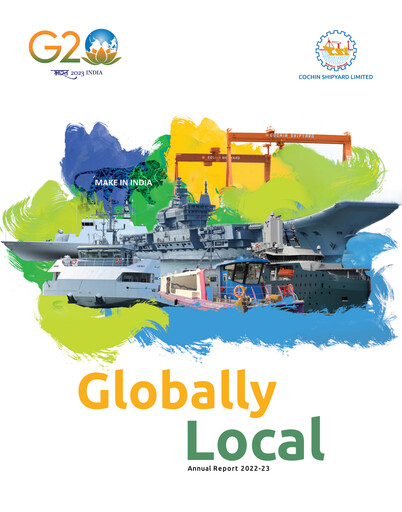 Thumbnail Cochin Shipyard Limited Annual Report 2022-2023
