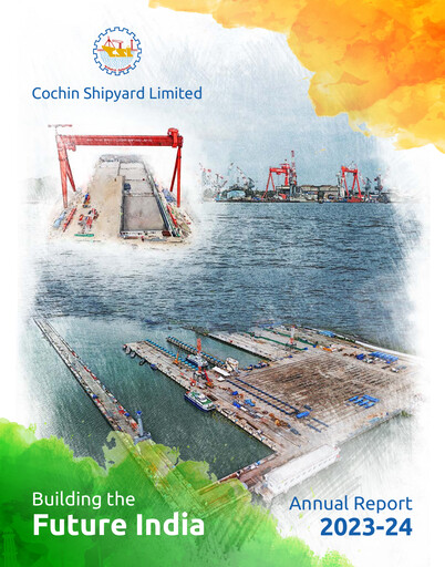 Thumbnail Cochin Shipyard Limited Annual Report 2023-2024