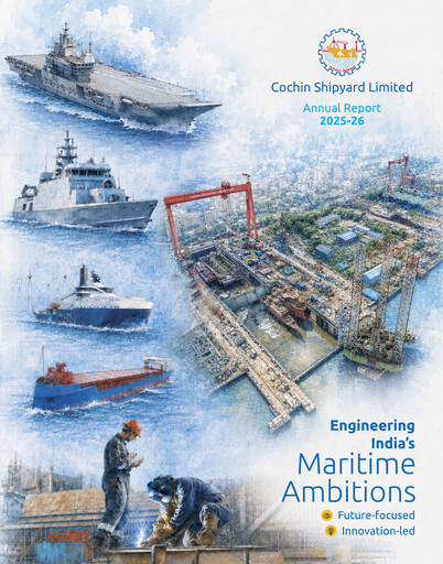 Thumbnail Cochin Shipyard Limited Annual Report 2025-2026
