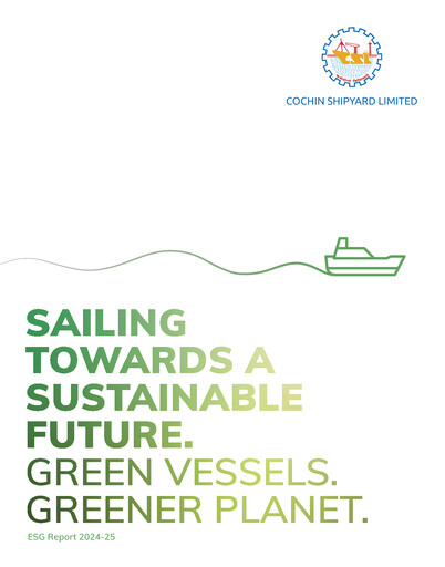 Miniature Cochin Shipyard Limited Rapport ESG 2024-2025