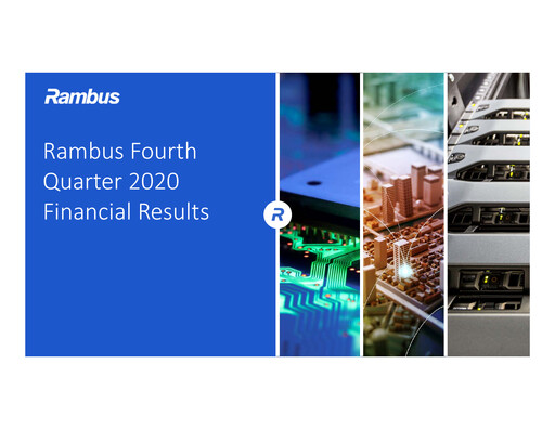 Thumbnail Rambus Quarterly Report 2020-q4
