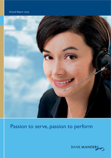 Thumbnail Bank Mandiri Annual Report 2005