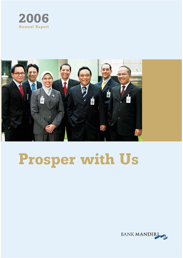 Thumbnail Bank Mandiri Annual Report 2006