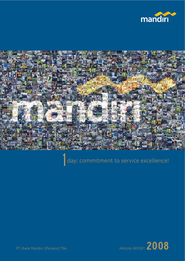 Thumbnail Bank Mandiri Annual Report 2008