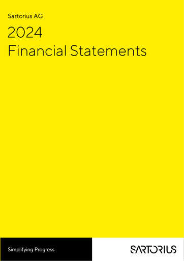 Thumbnail Sartorius Financial Statement 2024