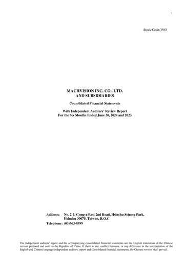 Thumbnail Machvision Inc. Half-year Report 2024-h1