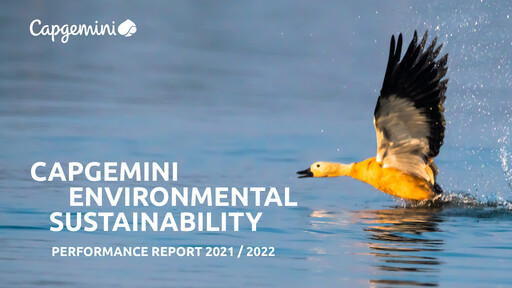 Thumbnail Capgemini ESG Report 2021