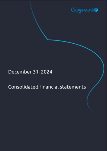 Thumbnail Capgemini Financial Statement 2024