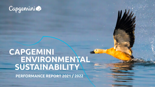 Thumbnail Capgemini Sustainability Report 2021-2022