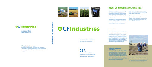 Thumbnail CF Industries
 Annual Report 2006
