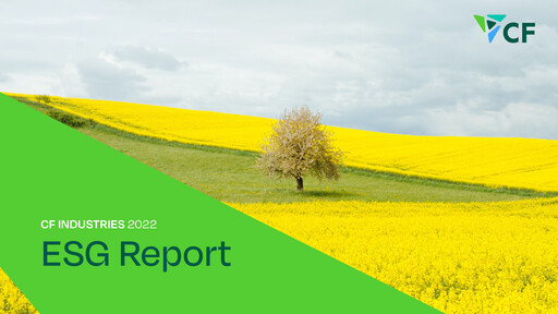 Thumbnail CF Industries
 ESG Report 2022
