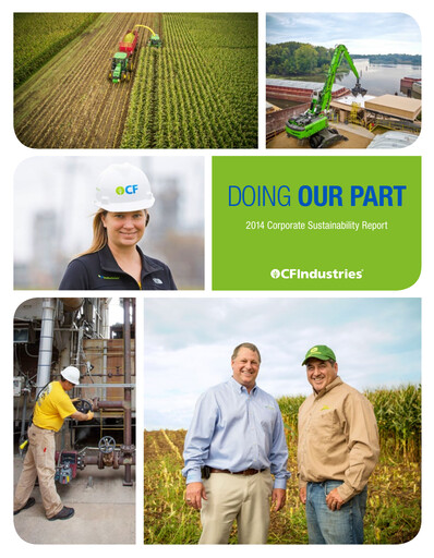 Thumbnail CF Industries
 Sustainability Report 2014
