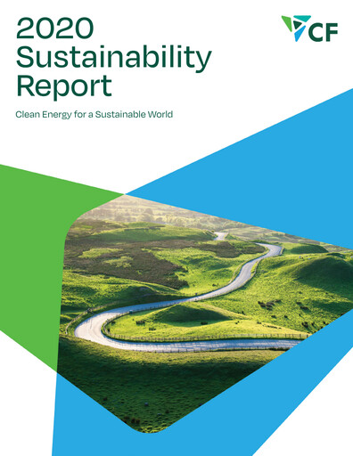 Thumbnail CF Industries
 Sustainability Report 2020