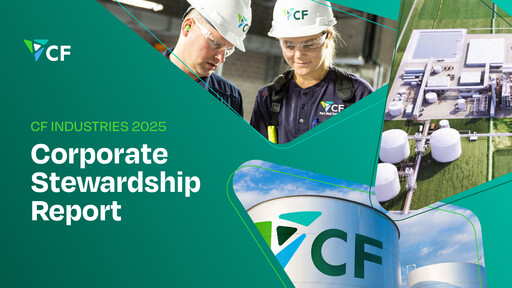 Thumbnail CF Industries
 Sustainability Report 2025