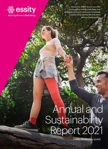 Thumbnail Essity Annual Report 2021