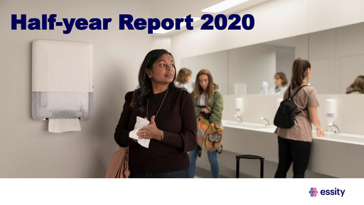 Thumbnail Essity Half-year Report 2020-h1