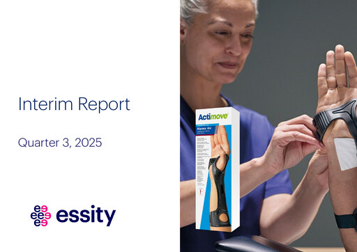 Thumbnail Essity Quarterly Report 2025-q3