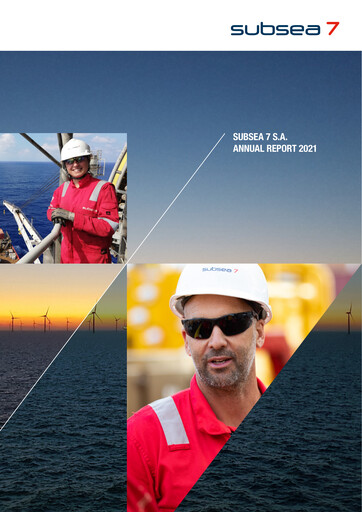 Miniature Subsea 7
 Rapport annuel 2021