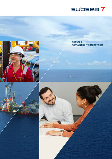 Thumbnail Subsea 7
 Sustainability Report 2021