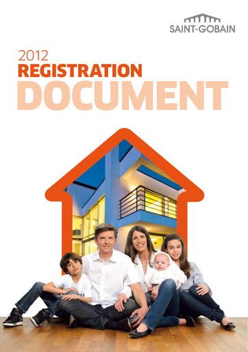 Thumbnail Compagnie de Saint-Gobain Universal Registration Document 2012