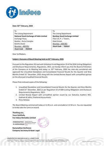 Thumbnail Indoco Remedies
 Quarterly Report 2025-q3