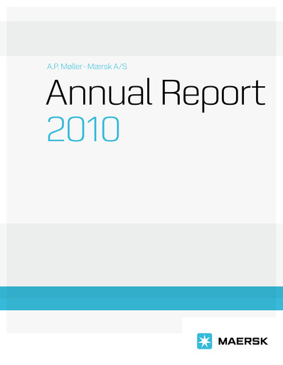 Thumbnail Maersk Annual Report 2010