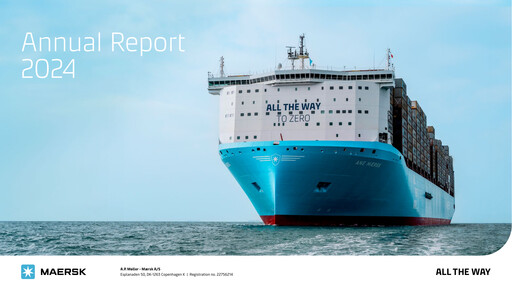 Thumbnail Maersk Annual Report 2024