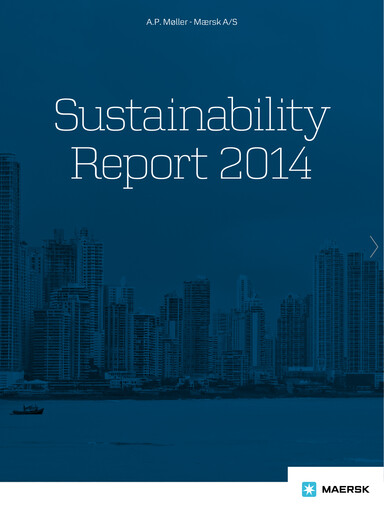 Thumbnail Maersk Sustainability Report 2014