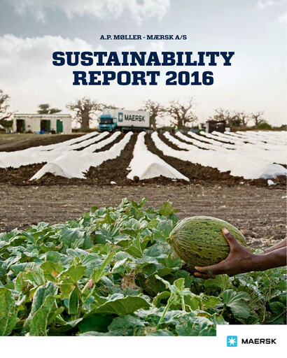 Thumbnail Maersk Sustainability Report 2016