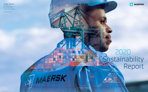 Thumbnail Maersk Sustainability Report 2020
