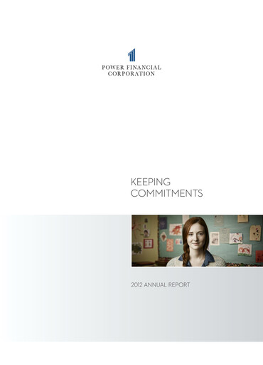 Thumbnail Power Financial Annual Report 2012