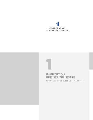 Thumbnail Power Financial Quarterly Report 2015-q1