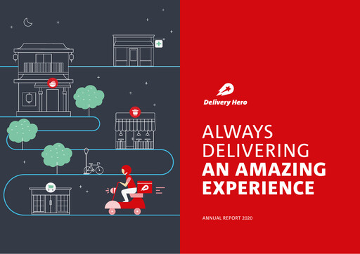 Thumbnail Delivery Hero
 Annual Report 2020