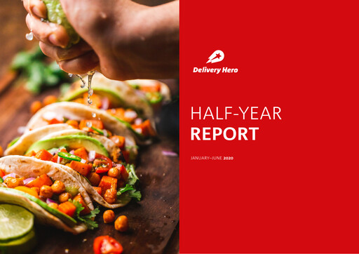 Thumbnail Delivery Hero
 Half-year Report 2020-h1