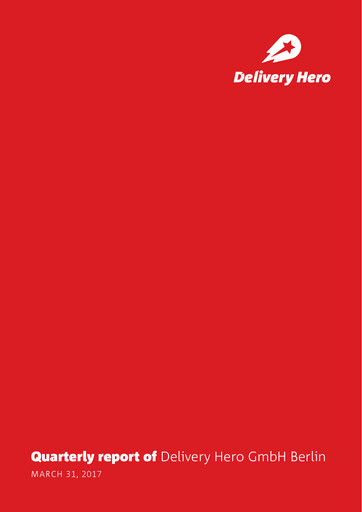 Vorschaubild Delivery Hero
 Quartalsbericht 2017-q1