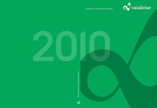 Thumbnail Vaudoise Assurances Annual Report 2010