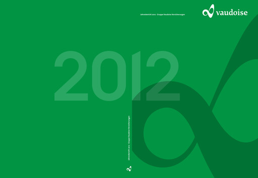Thumbnail Vaudoise Assurances Annual Report 2012