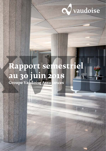 Miniature Vaudoise Assurances Rapport semestriel 2018-h1
