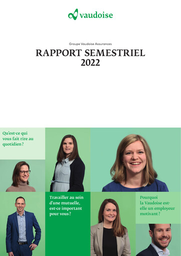Miniature Vaudoise Assurances Rapport semestriel 2022-h1