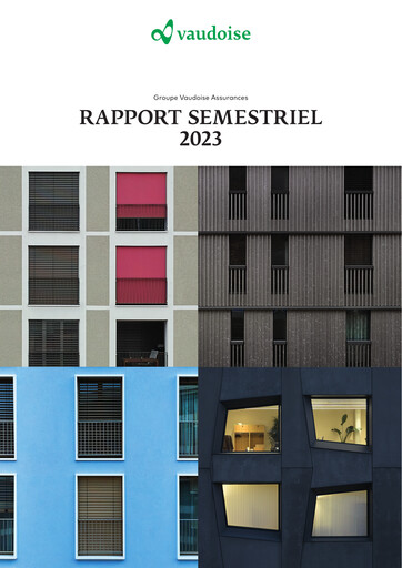 Miniature Vaudoise Assurances Rapport semestriel 2023-h1