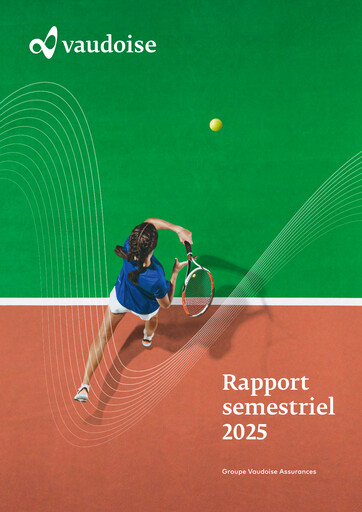 Miniature Vaudoise Assurances Rapport semestriel 2025-h1
