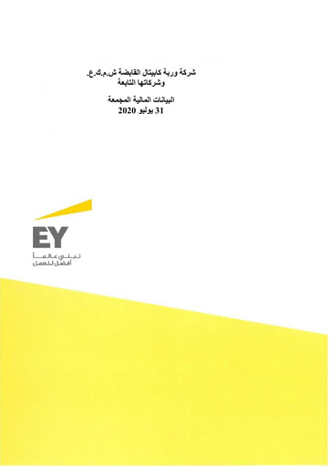 Thumbnail Warba Capital Holding Company Financial Statement 2020