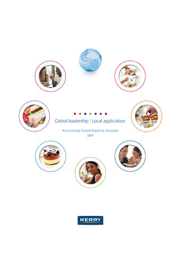 Thumbnail Kerry Group Annual Report 2007