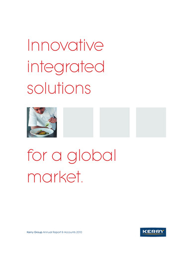 Thumbnail Kerry Group Annual Report 2010